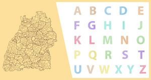 Symbolfoto: Kommunalpolitik von A bis Z. Umrisse der Gemeinden und Landkreise in Baden-Württemberg. Vorlage Karte: wikimedia.org/TUBS, CC BY-SA 3.0. Grafik: LpB BW via Canva. Symbolfoto: Kommunalpolitik von A bis Z. Umrisse der Gemeinden und Landkreise in Baden-Württemberg. Vorlage Karte: wikimedia.org/TUBS, CC BY-SA 3.0. Grafik: LpB BW via Canva.